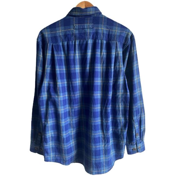 Duluth Trading Co Size LT Large Tall Mens Free Swingin Flannel Shirt Button Down - Picture 5 of 7